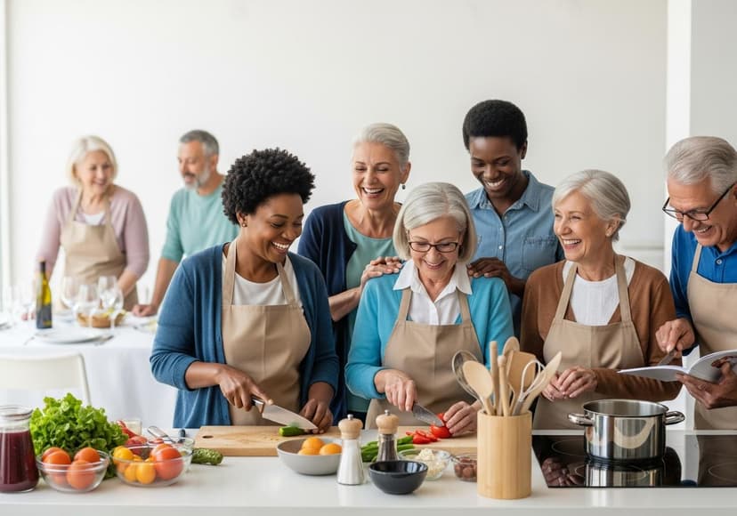 Benefits Of Cooking Classes For Senior Social Engagement