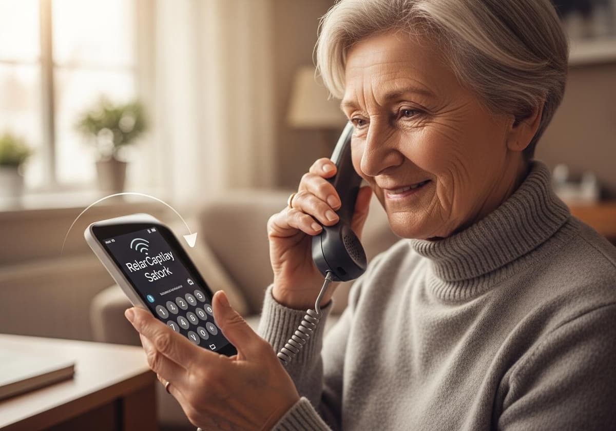 Clear Caption Phones. Accessibility For Seniors